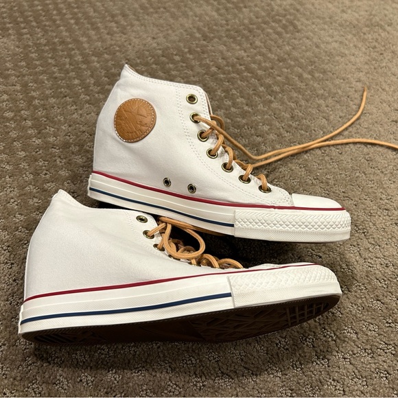 Converse All Star Wedge Platform 9.5 - Picture 5 of 10